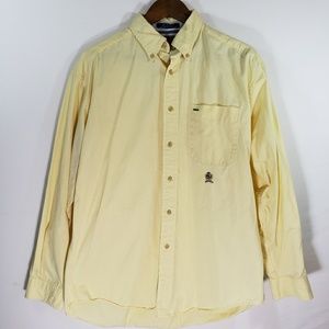 Tommy Hilfiger Yellow Button Down Medium